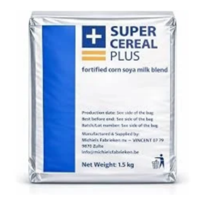 Super Cereal Plus, Fortified Corn Soya Milk Blend, Nutritional Food Supplement, 1.5 kg (1 Pack)