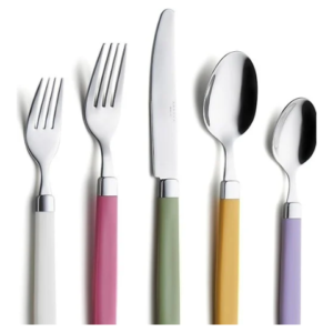 ANNOVA Silverware Set Stainless Steel Colorful Tableware Kitchen Flatware Set Utensils