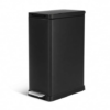 Home Zone Living 12 Gallon Kitchen Trash Can with Slim Fit Design