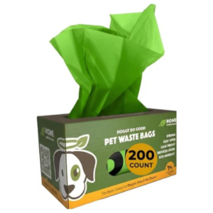 Doggy Do Good - Dog Poop Bags, Unscented, Leak-Proof Standard Size, 200-Pcs