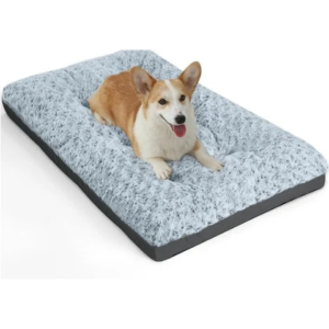 POCBLUE Deluxe Washable Dog Bed for Medium/Large Dogs Dog Crate Mat 29 Inch