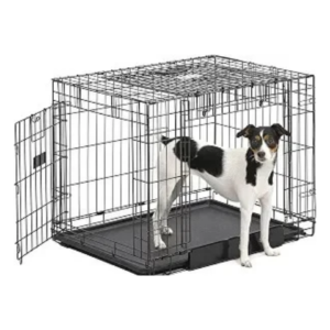 MidWest Homes for Pets Medium Ovation Double Door 30-inch Folding Metal Dog Crate
