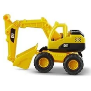 Cat Construction Fleet 10” Excavator Toy – Heavy‑Duty Plastic