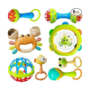 8pcs Baby Rattles Toys Set for 3-6 Months,Grab Shake Rattle for Babies 6-12 Months
